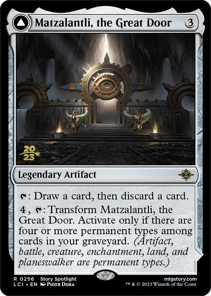 Matzalantli, the Great Door // The Core [The Lost Caverns of Ixalan Prerelease Cards] | Good Games Morley