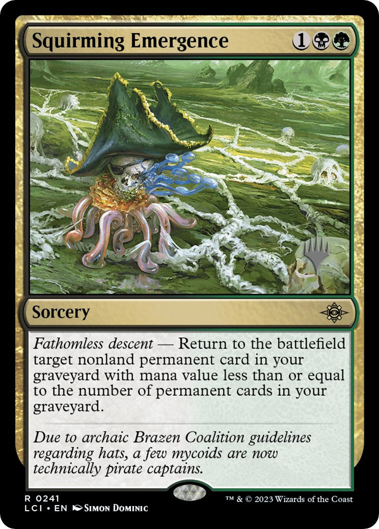Squirming Emergence (Promo Pack) [The Lost Caverns of Ixalan Promos] | Good Games Morley