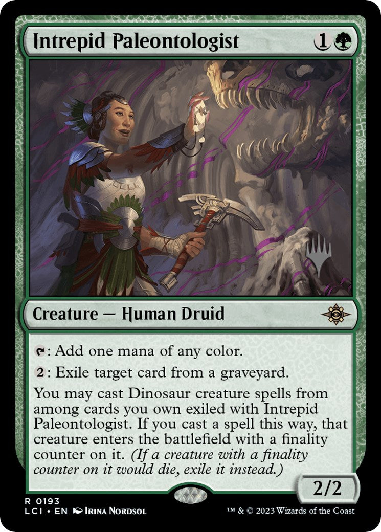 Intrepid Paleontologist (Promo Pack) [The Lost Caverns of Ixalan Promos] | Good Games Morley
