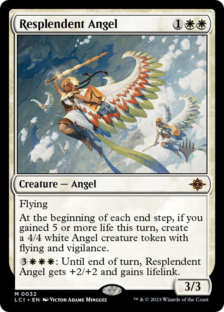 Resplendent Angel (Promo Pack) [The Lost Caverns of Ixalan Promos] | Good Games Morley