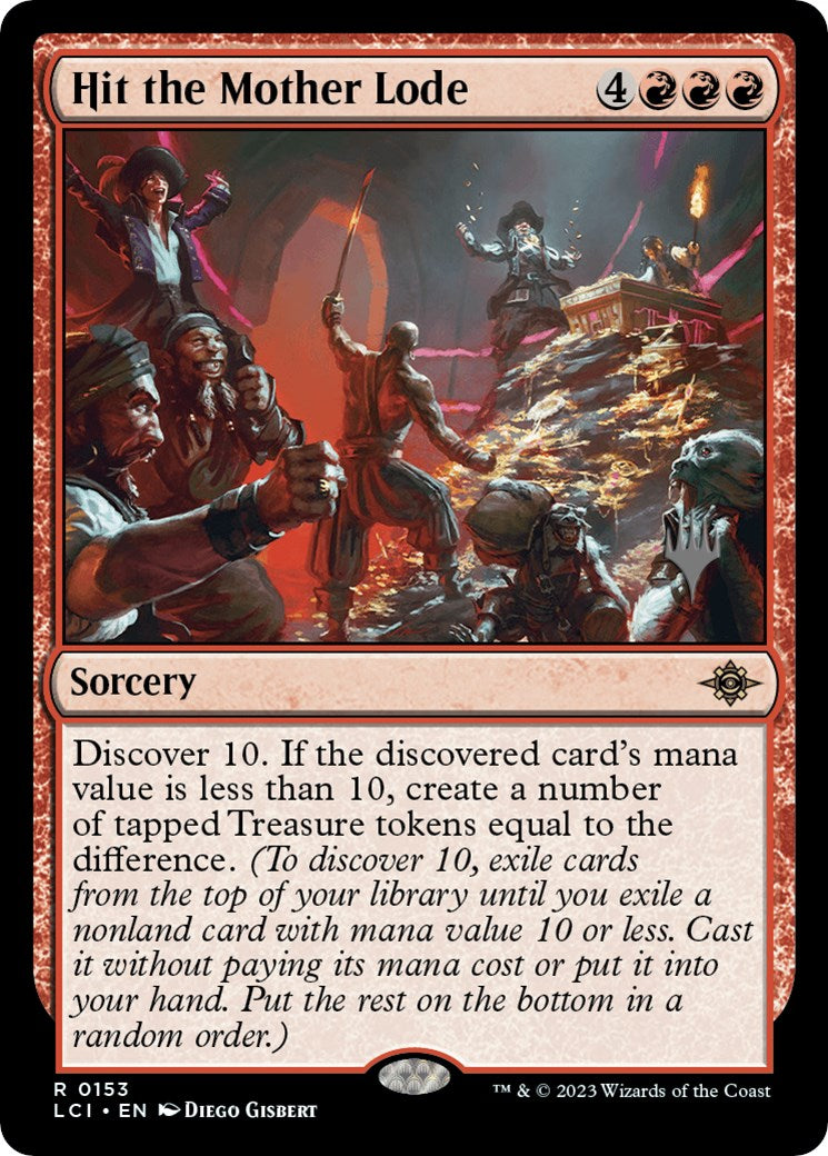 Hit the Mother Lode (Promo Pack) [The Lost Caverns of Ixalan Promos] | Good Games Morley