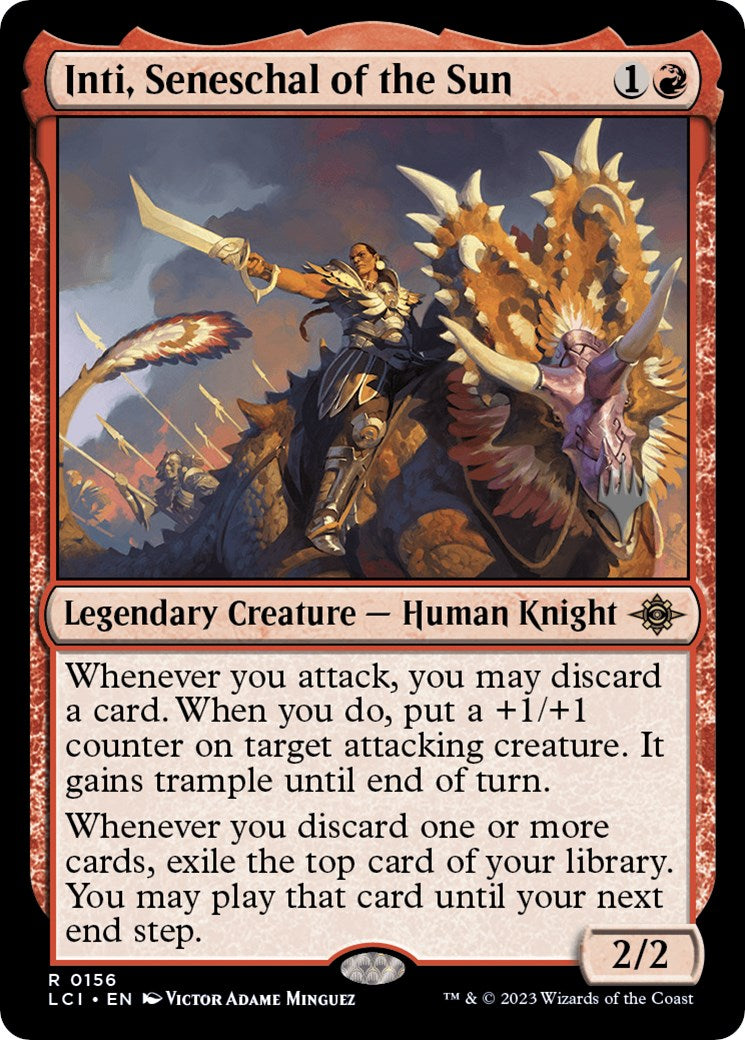 Inti, Seneschal of the Sun (Promo Pack) [The Lost Caverns of Ixalan Promos] | Good Games Morley