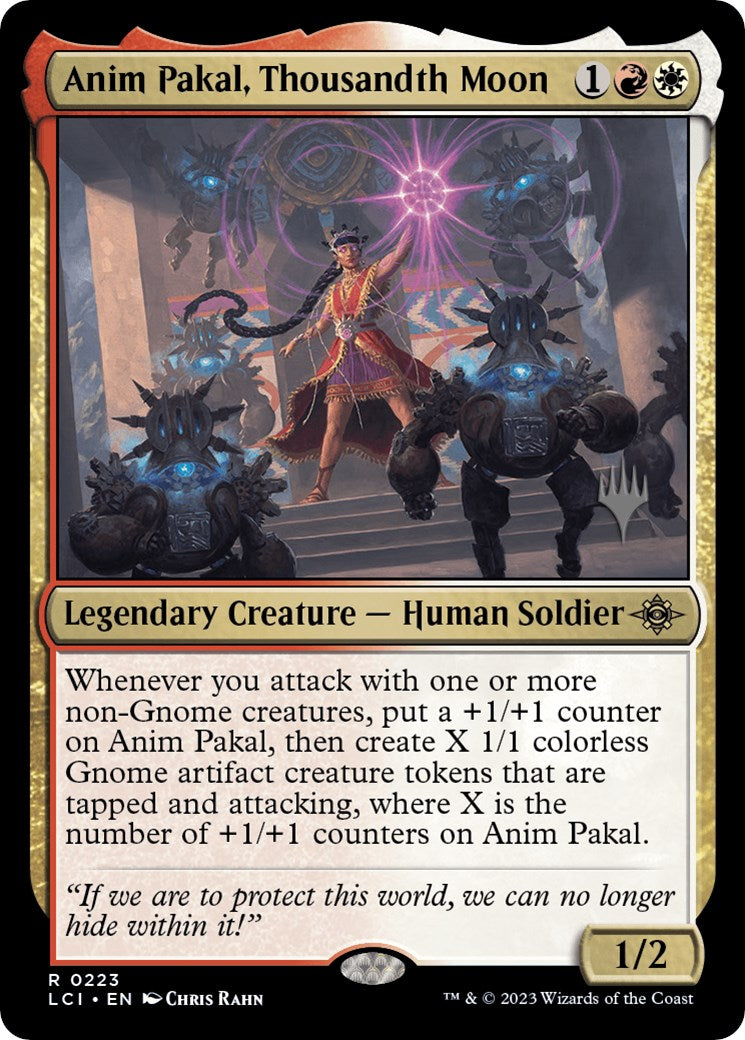 Anim Pakal, Thousandth Moon (Promo Pack) [The Lost Caverns of Ixalan Promos] | Good Games Morley