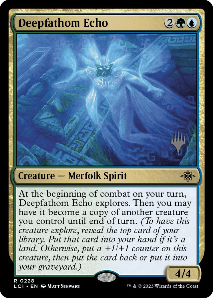 Deepfathom Echo (Promo Pack) [The Lost Caverns of Ixalan Promos] | Good Games Morley