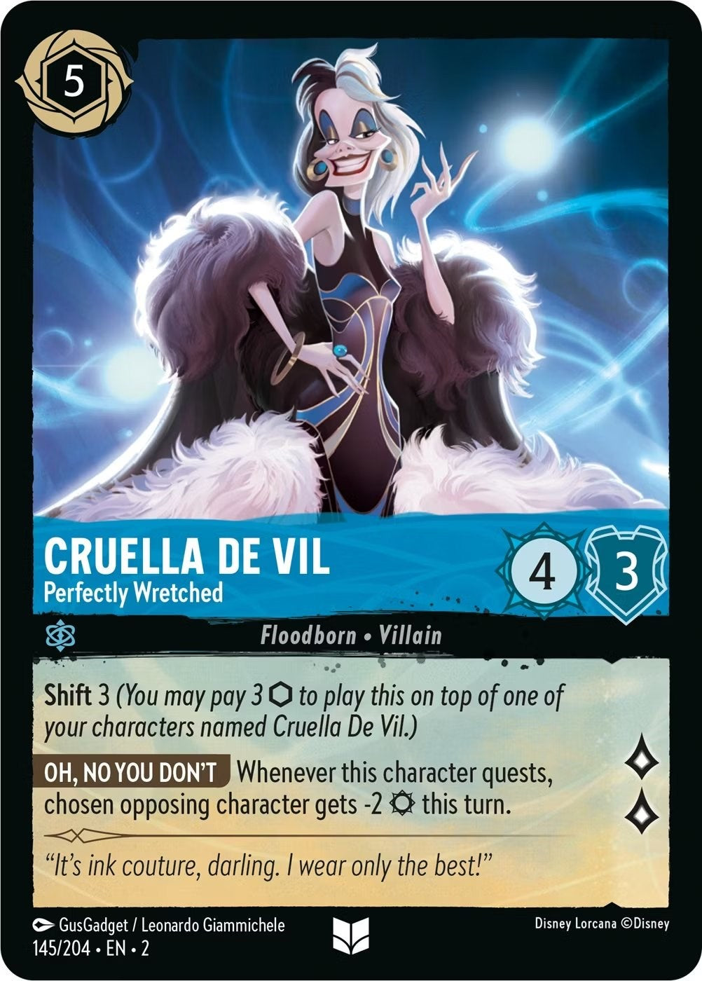 Cruella De Vil - Perfectly Wretched (145/204) [Rise of the Floodborn] | Good Games Morley