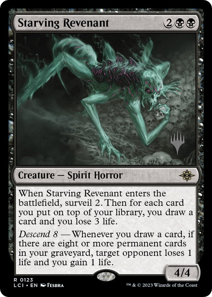Starving Revenant (Promo Pack) [The Lost Caverns of Ixalan Promos] | Good Games Morley