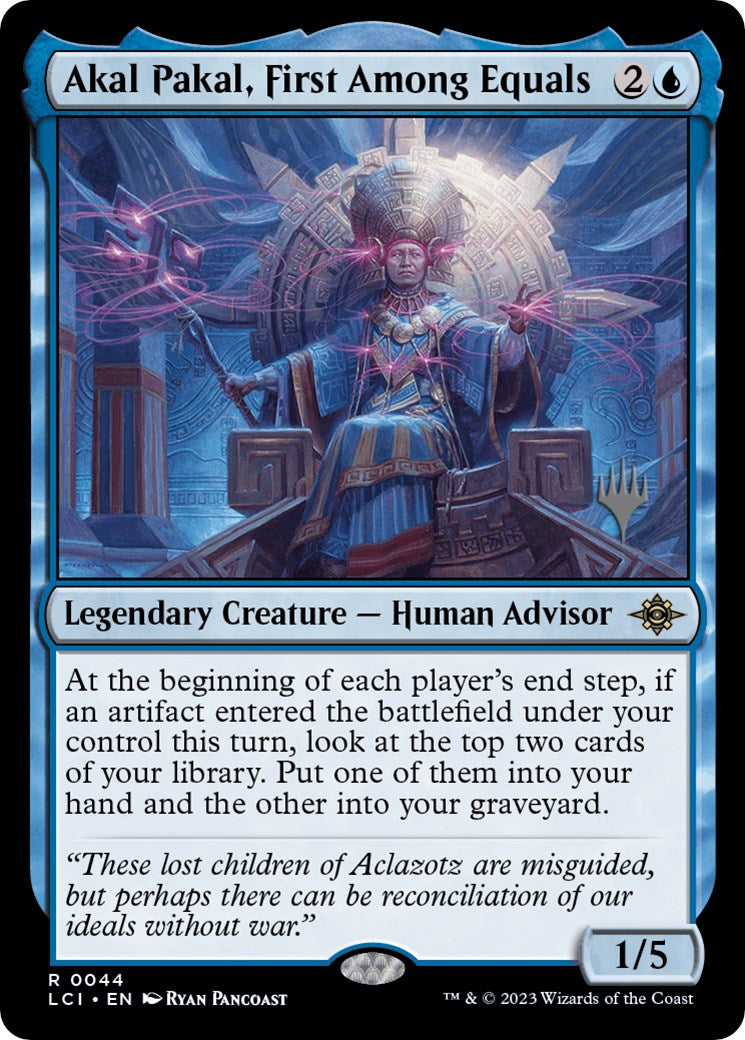 Akal Pakal, First Among Equals (Promo Pack) [The Lost Caverns of Ixalan Promos] | Good Games Morley