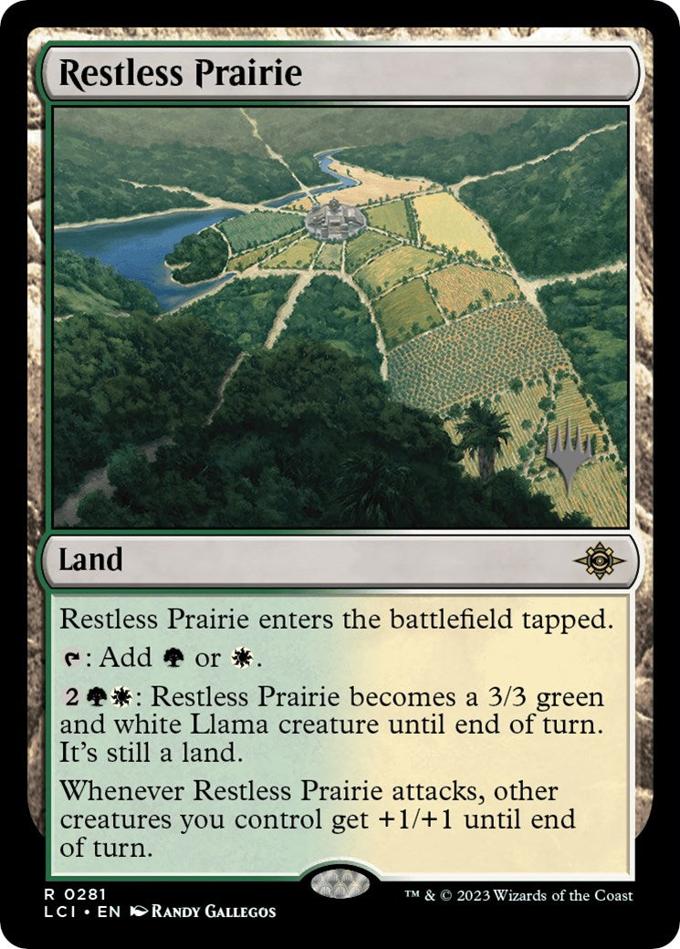 Restless Prairie (Promo Pack) [The Lost Caverns of Ixalan Promos] | Good Games Morley