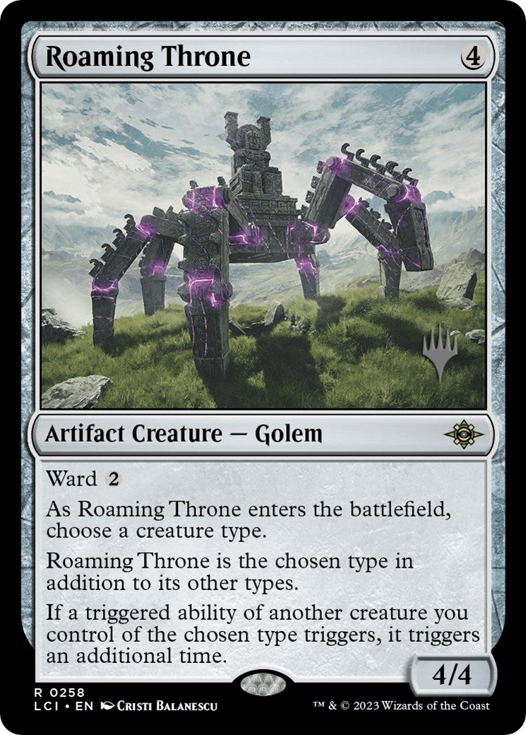 Roaming Throne (Promo Pack) [The Lost Caverns of Ixalan Promos] | Good Games Morley