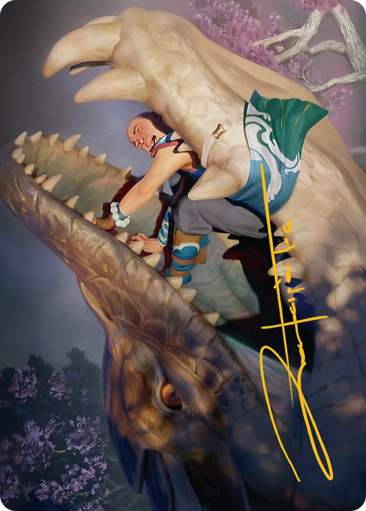 Jaws of Defeat Art Card (53/54) [Tarkir: Dragonstorm Art Series] | Good Games Morley