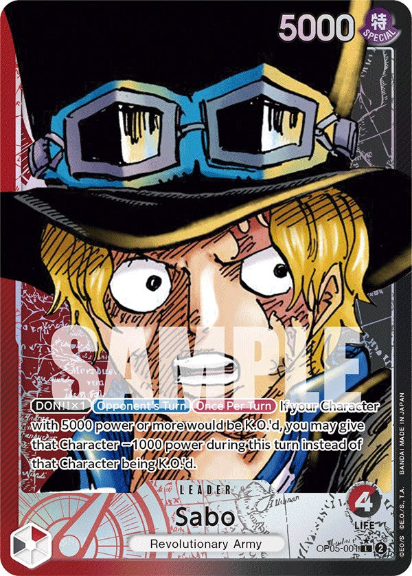 Sabo (Alternate Art) [Awakening of the New Era] | Good Games Morley