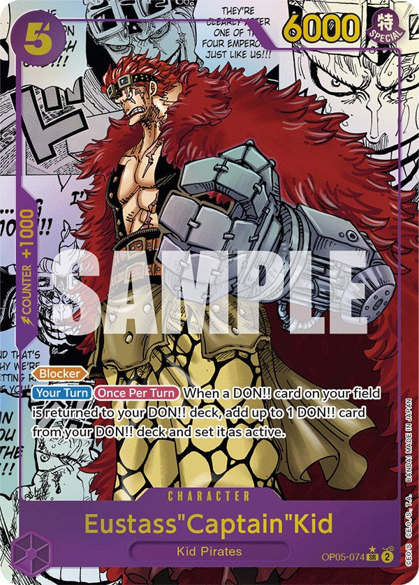 Eustass"Captain"Kid (Alternate Art)(Manga) [Awakening of the New Era] | Good Games Morley
