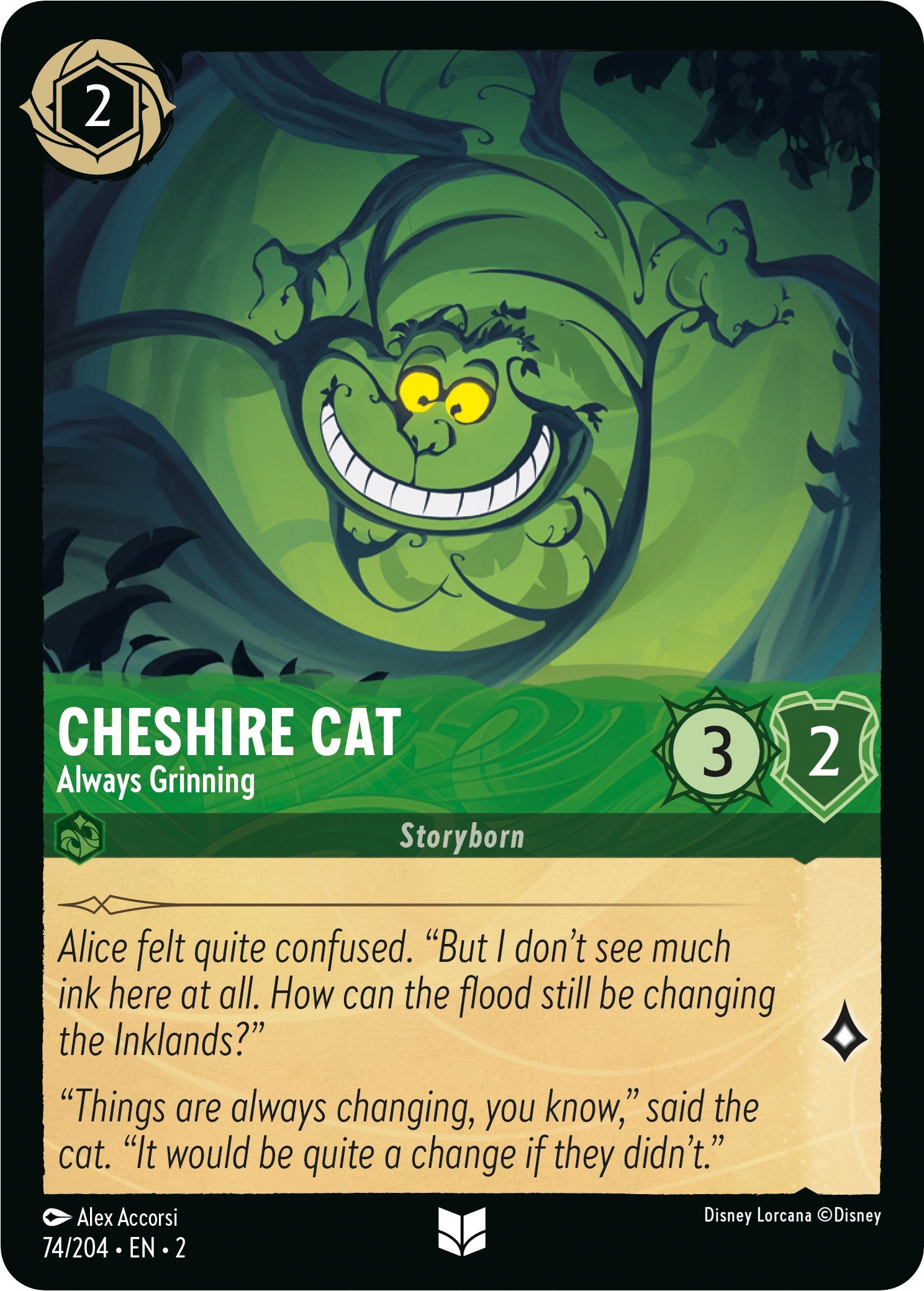 Cheshire Cat - Always Grinning (74/204) [Rise of the Floodborn] | Good Games Morley