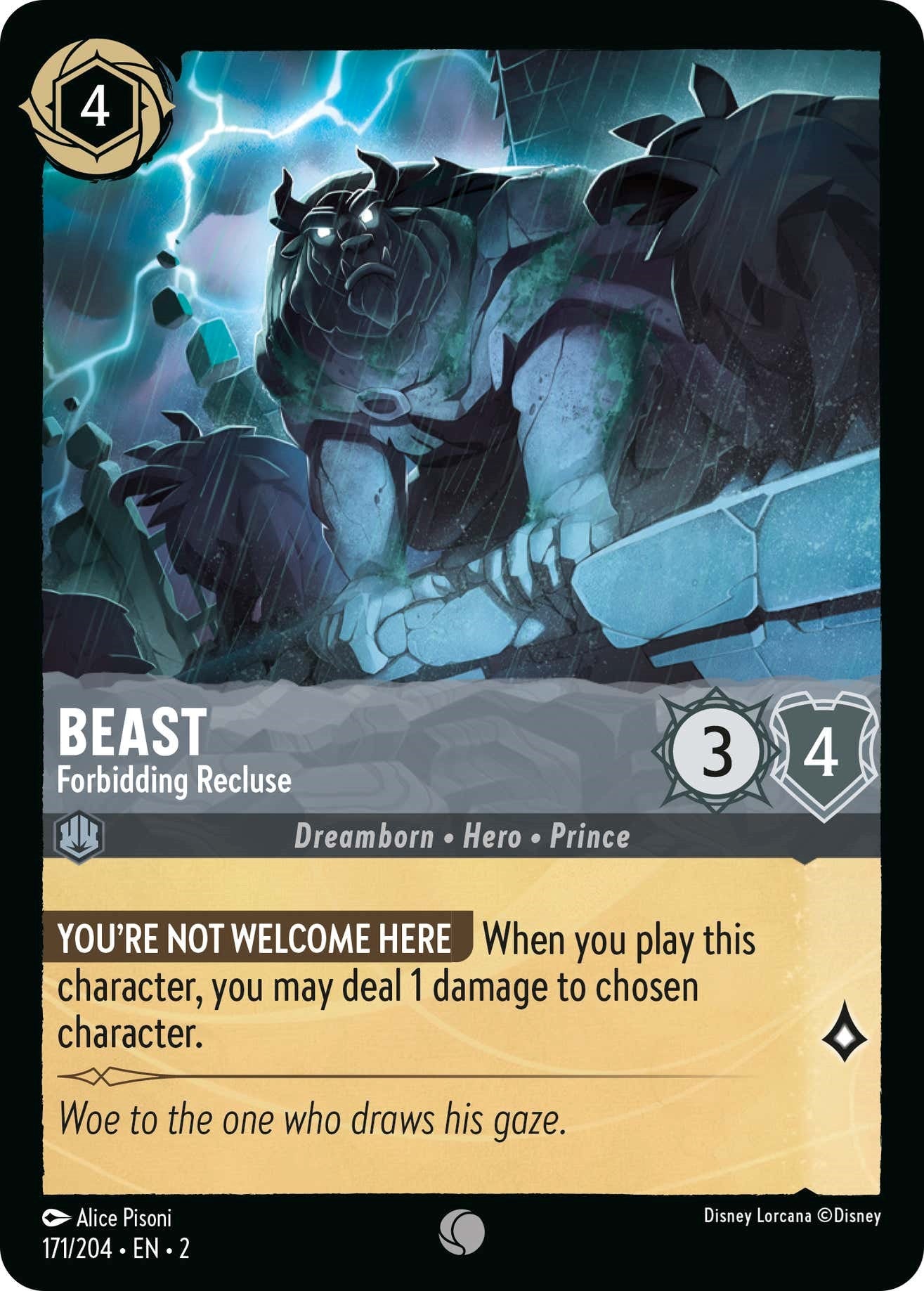 Beast - Forbidding Recluse (171/204) [Rise of the Floodborn] | Good Games Morley