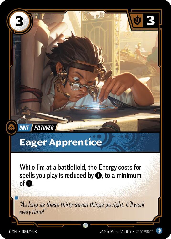 Eager Apprentice 084/298 (Origins)  | Good Games Morley
