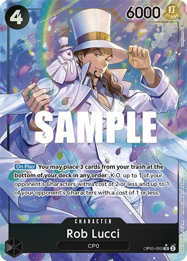 Rob Lucci (Alternate Art) [Awakening of the New Era] | Good Games Morley