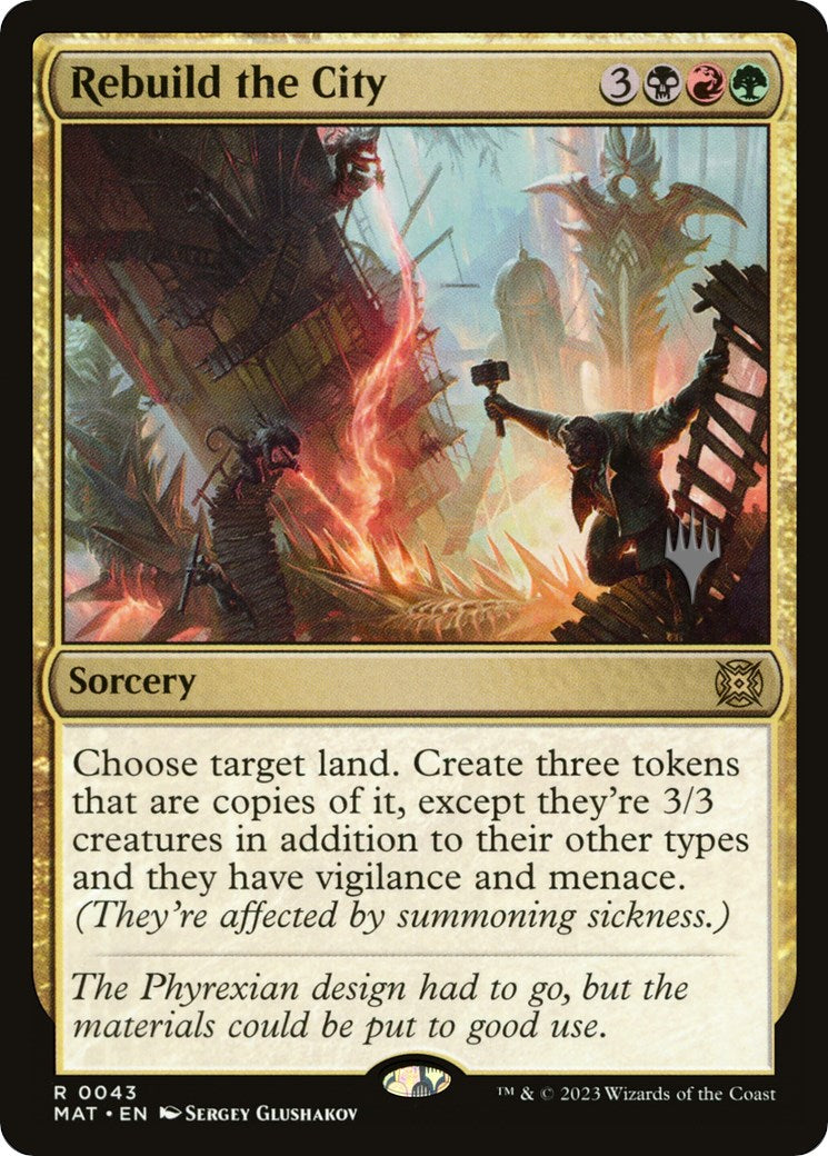 Rebuild the City (Promo Pack) [The Lost Caverns of Ixalan Promos] | Good Games Morley