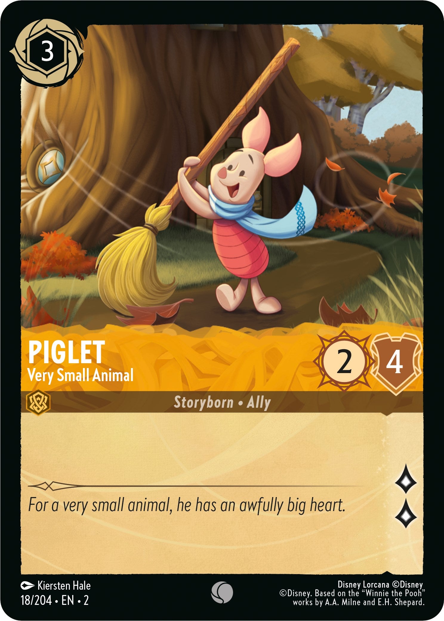 Piglet - Very Small Animal (18/204) [Rise of the Floodborn] | Good Games Morley