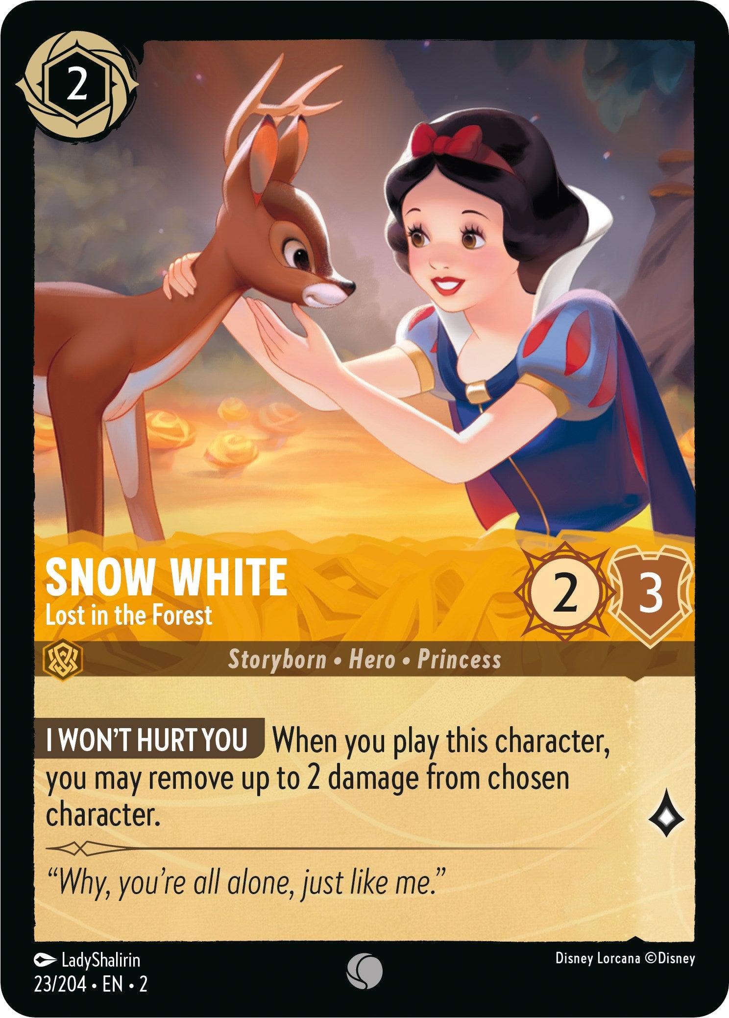 Snow White - Lost in the Forest (23/204) [Rise of the Floodborn] | Good Games Morley