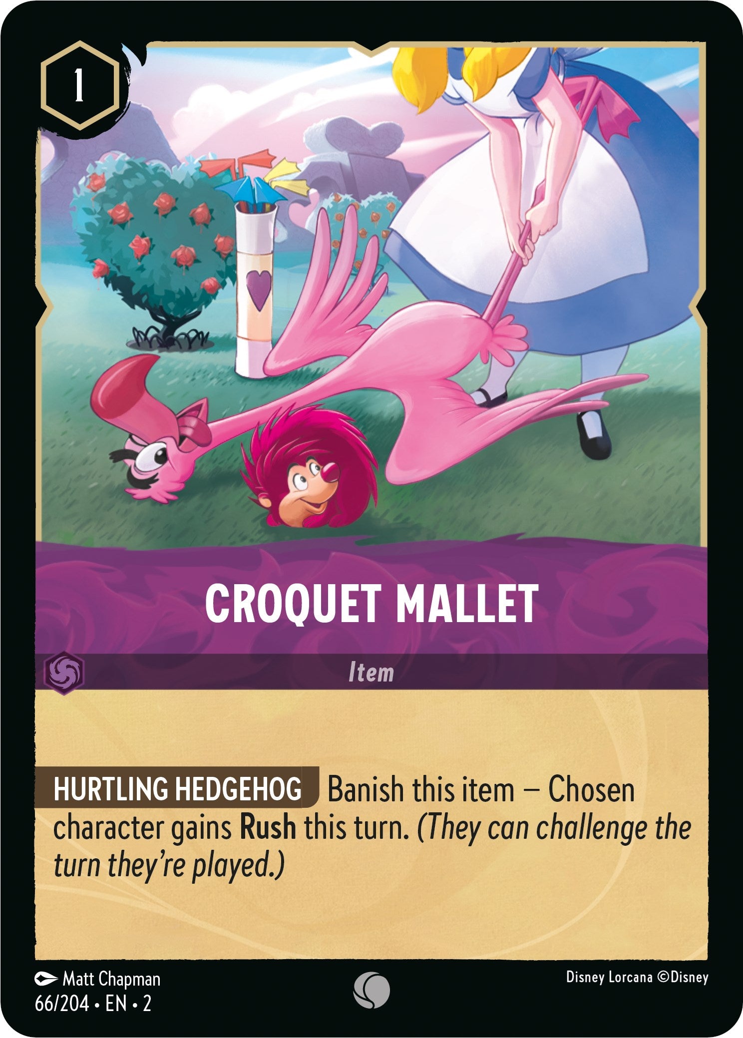 Croquet Mallet (66/204) [Rise of the Floodborn] | Good Games Morley