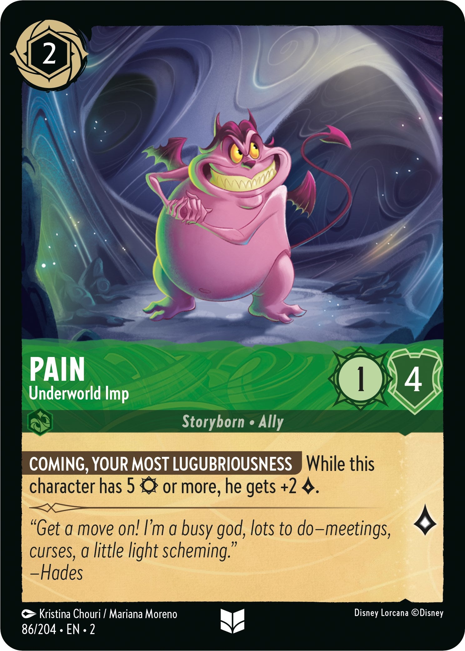 Pain - Underworld Imp (86/204) [Rise of the Floodborn] | Good Games Morley