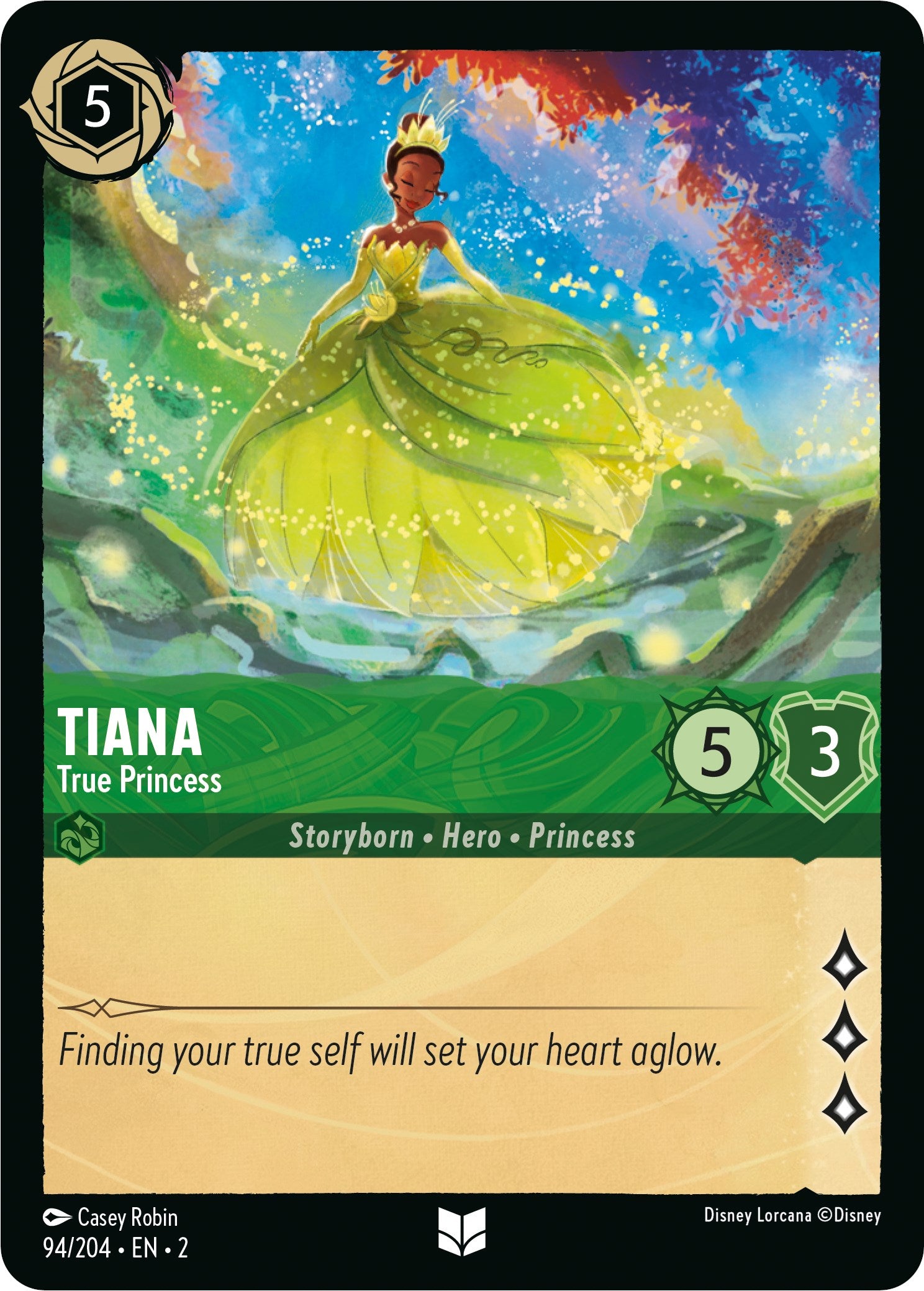 Tiana - True Princess (94/204) [Rise of the Floodborn] | Good Games Morley