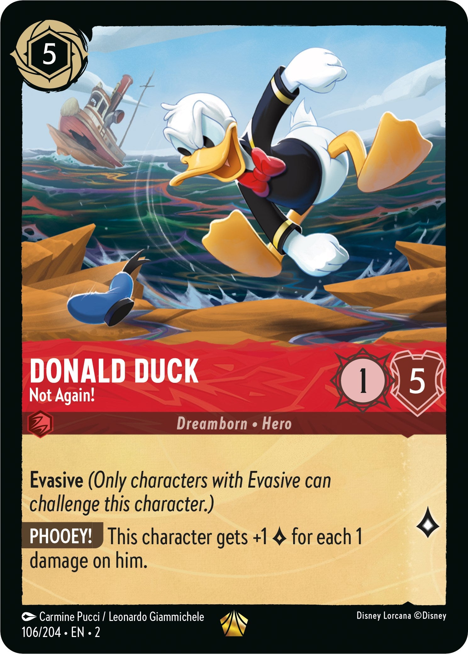 Donald Duck - Not Again! (106/204) [Rise of the Floodborn] | Good Games Morley