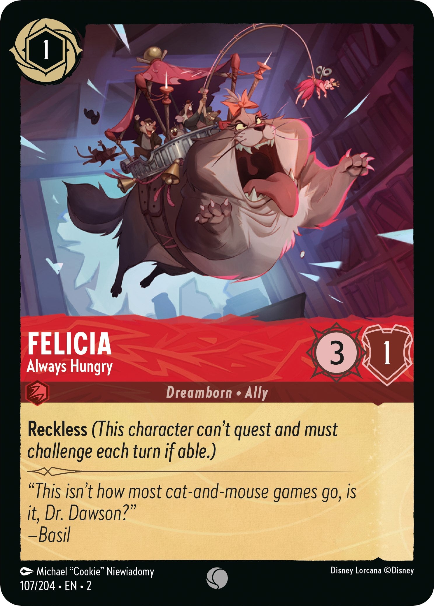 Felicia - Always Hungry (107/204) [Rise of the Floodborn] | Good Games Morley