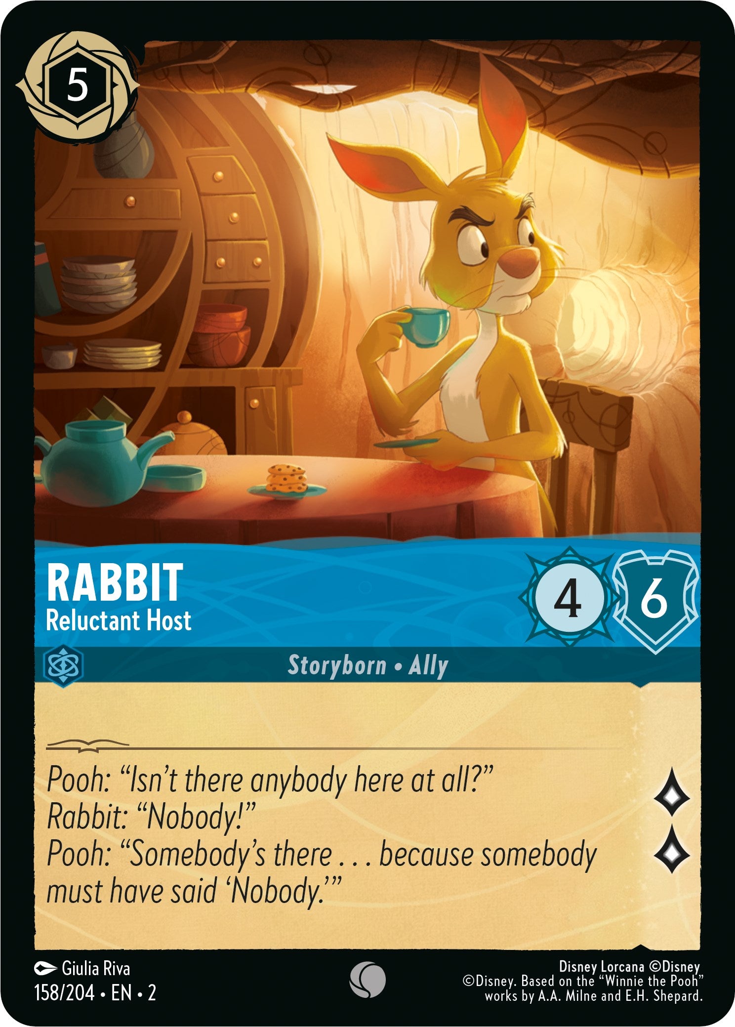 Rabbit - Reluctant Host (158/204) [Rise of the Floodborn] | Good Games Morley