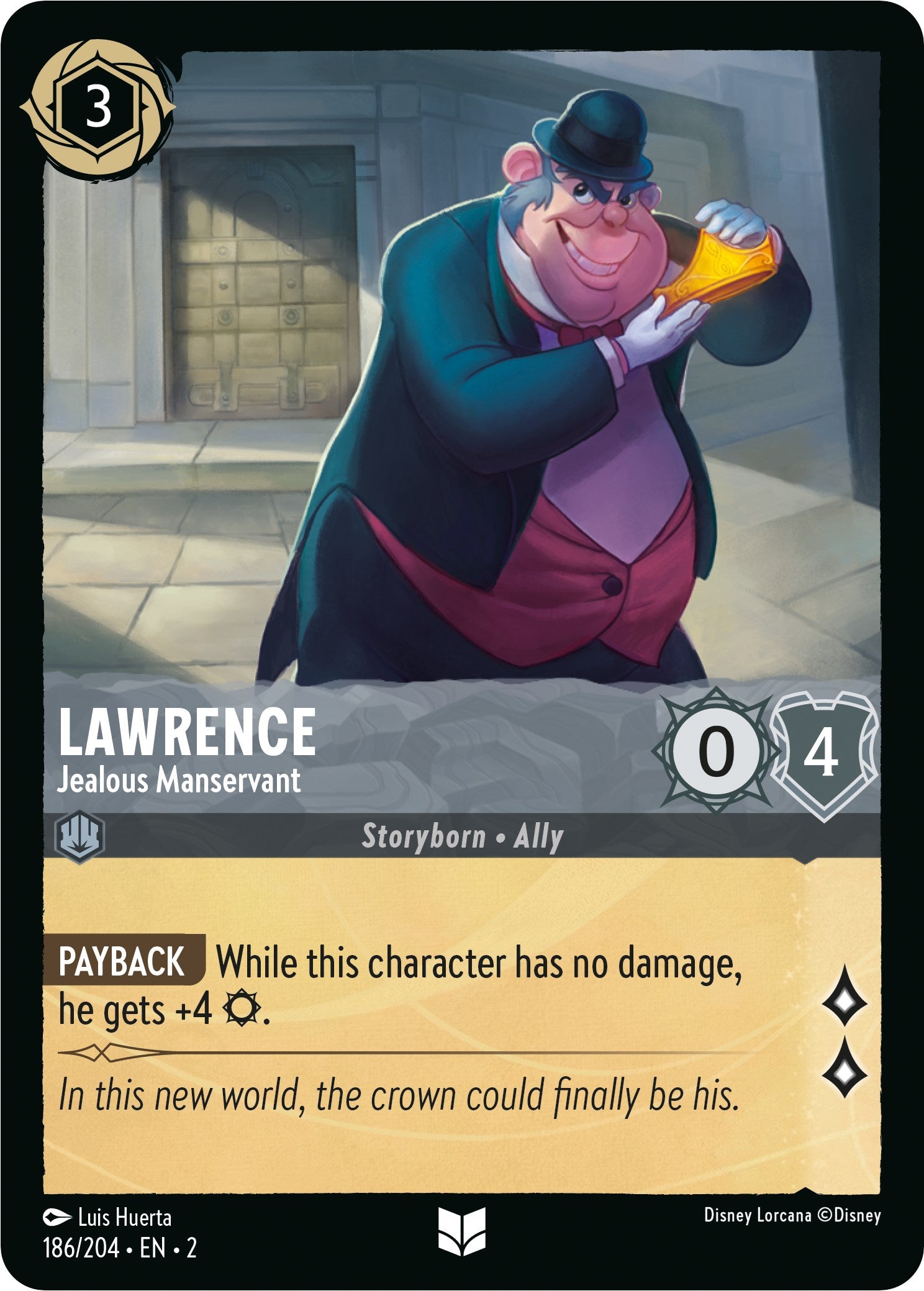 Lawrence - Jealous Manservant (186/204) [Rise of the Floodborn] | Good Games Morley