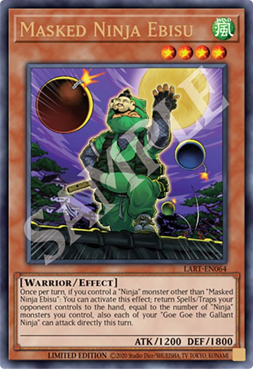 Masked Ninja Ebisu [LART-EN064] Ultra Rare | Good Games Morley