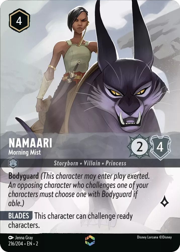 Namaari - Morning Mist (Enchanted) (216/204) [Rise of the Floodborn] | Good Games Morley