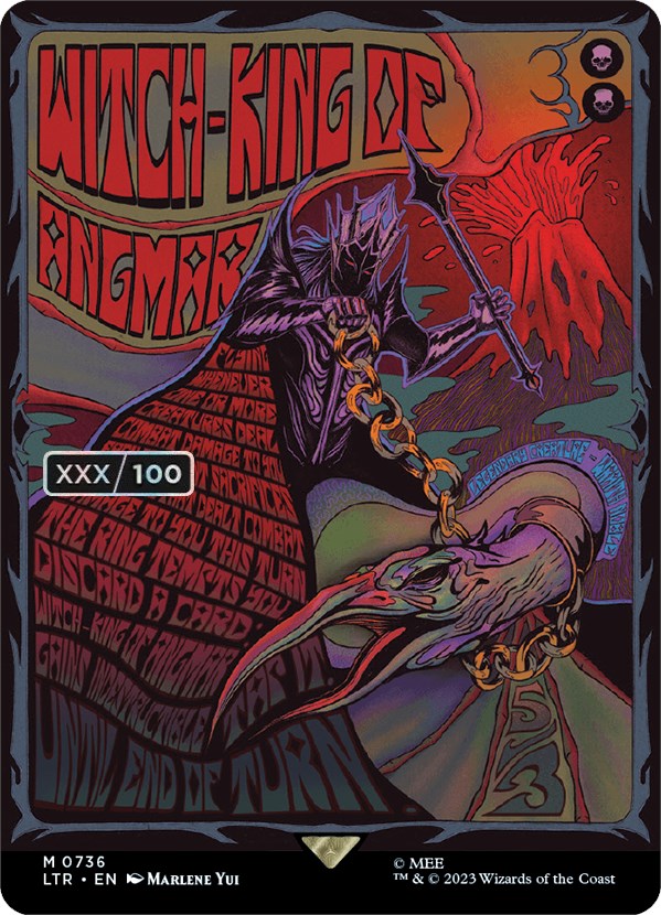Witch-king of Angmar (Borderless Poster) (Serialized) [The Lord of the Rings: Tales of Middle-Earth] | Good Games Morley