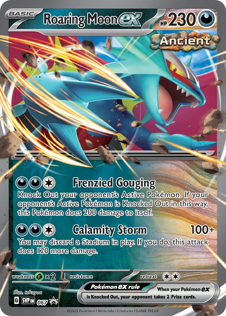 Roaring Moon ex (067) [Scarlet & Violet: Black Star Promos] | Good Games Morley