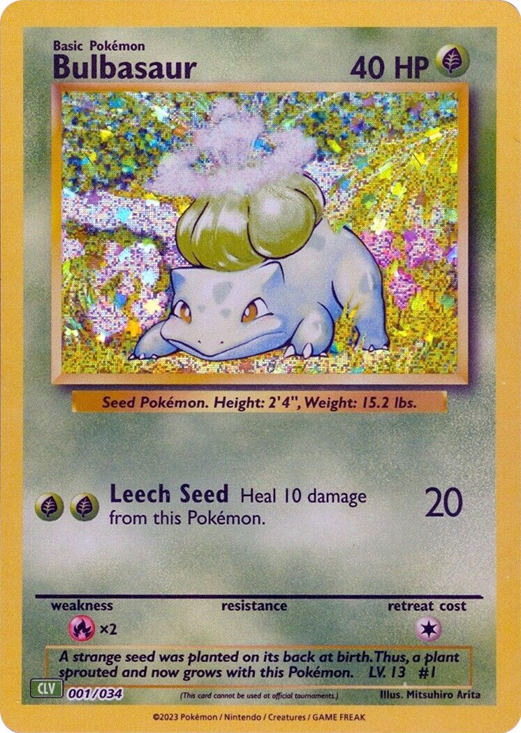 Bulbasaur [Trading Card Game Classic] | Good Games Morley