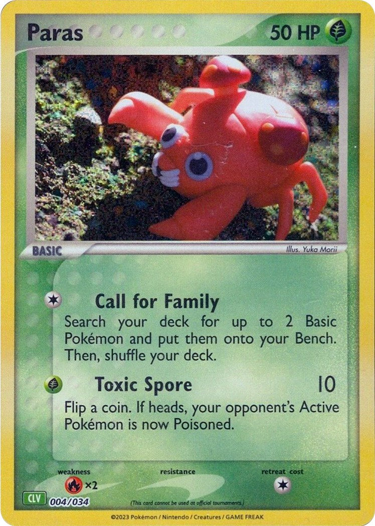 Paras [Trading Card Game Classic] | Good Games Morley