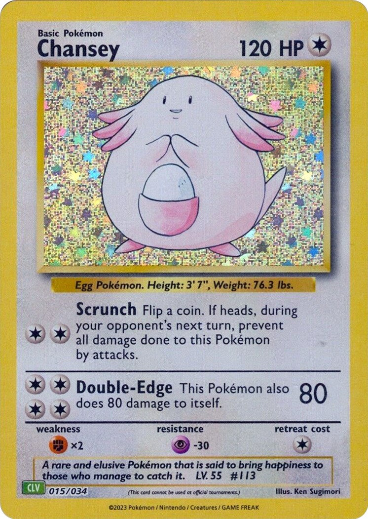 Chansey [Trading Card Game Classic] | Good Games Morley