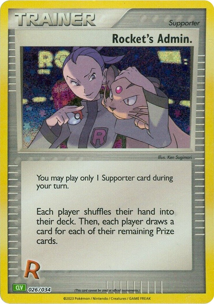 Rocket's Admin. (CLV) [Trading Card Game Classic] | Good Games Morley