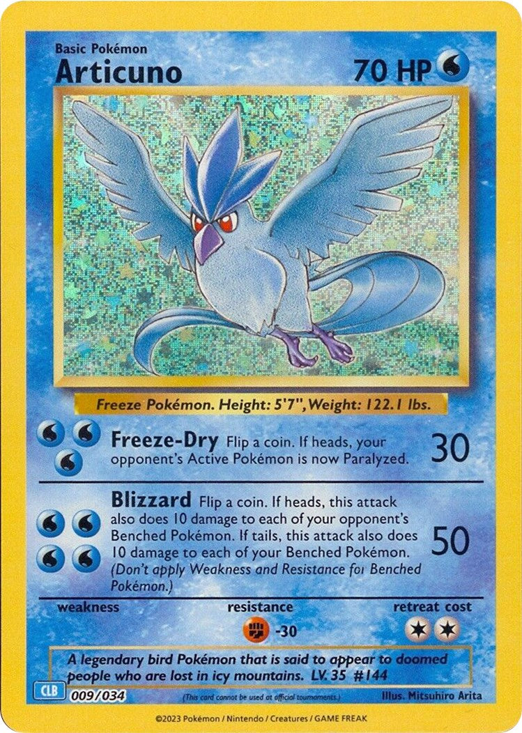 Articuno [Trading Card Game Classic] | Good Games Morley