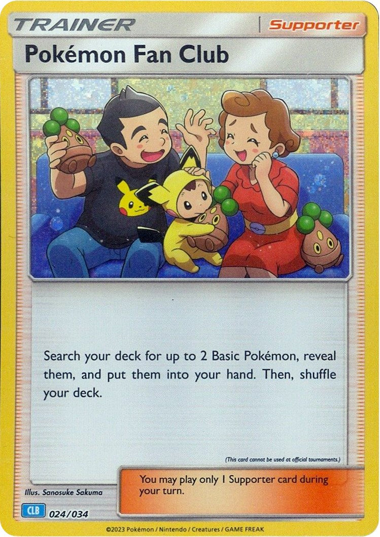 Pokemon Fan Club (CLB) [Trading Card Game Classic] | Good Games Morley