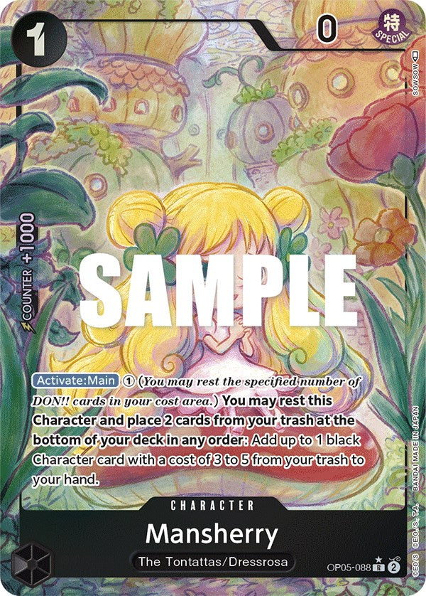 Mansherry (Alternate Art) [Awakening of the New Era] | Good Games Morley