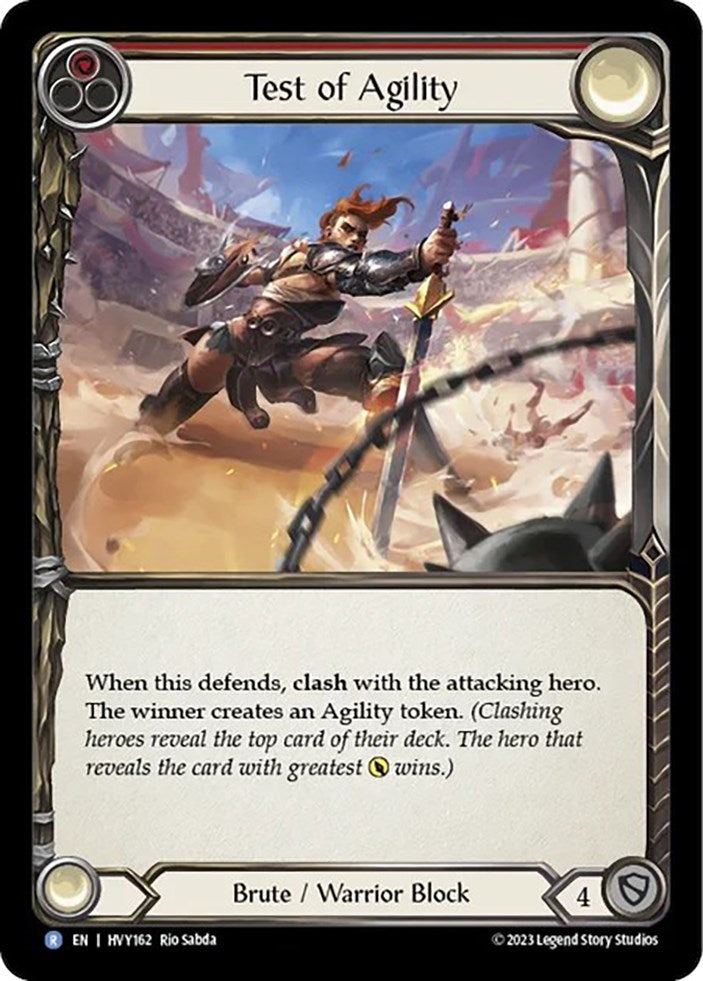 Test of Agility [HVY162] (Heavy Hitters) | Good Games Morley