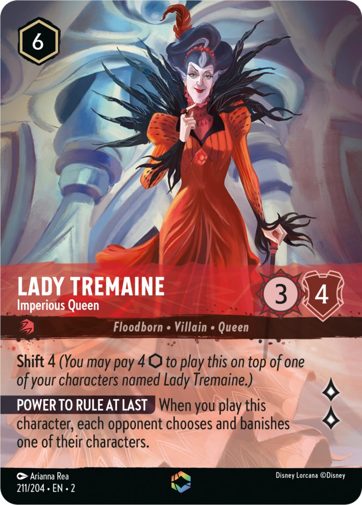 Lady Tremaine - Imperious Queen (Enchanted) (211/204) [Rise of the Floodborn] | Good Games Morley