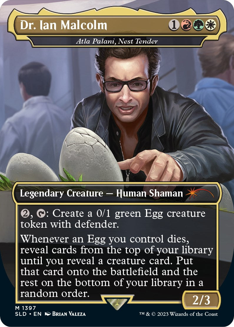 Dr. Ian Malcolm - Atla Palani, Nest Tender [Secret Lair Drop Series] | Good Games Morley