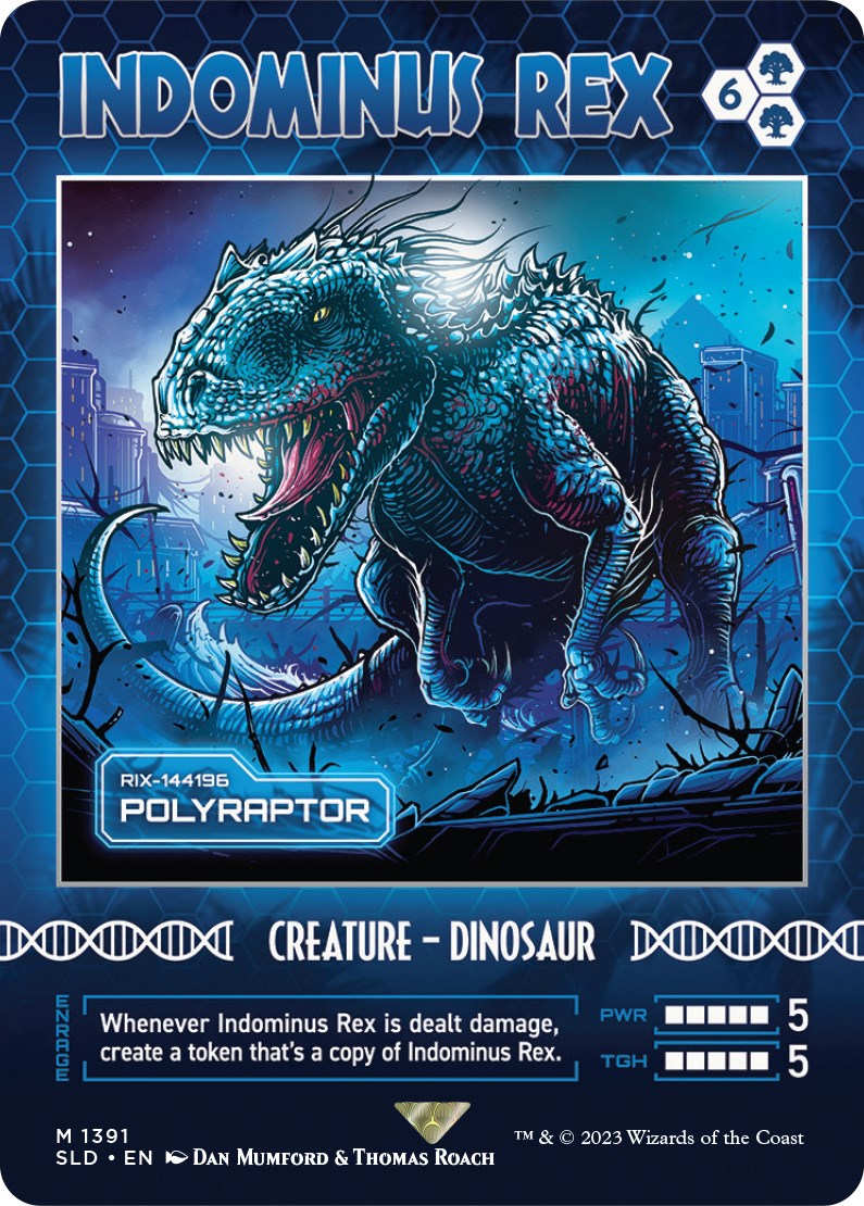 Indominus Rex - Polyraptor [Secret Lair Drop Series] | Good Games Morley