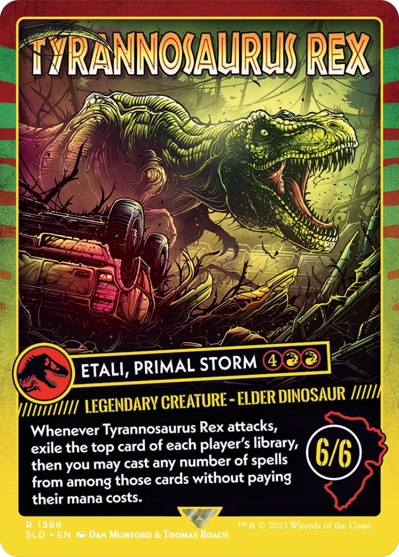 Tyrannosaurus Rex - Etali, Primal Storm [Secret Lair Drop Series] | Good Games Morley