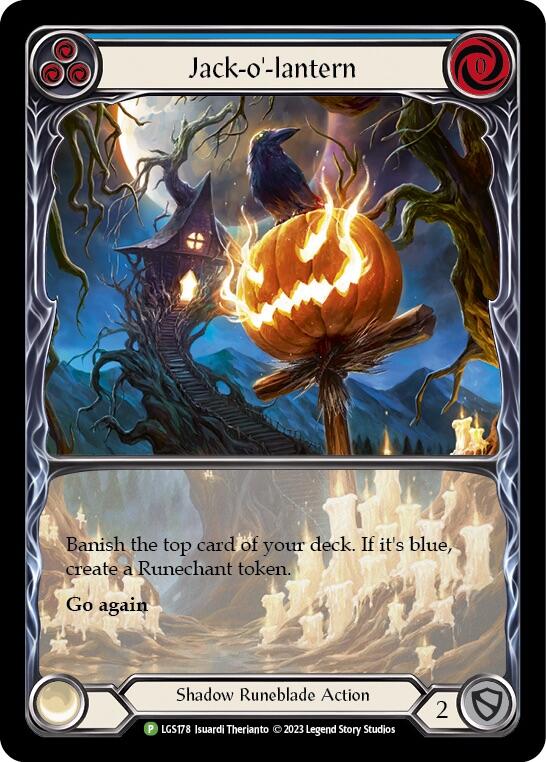 Jack-o'-lantern (Blue) [LGS178] (Promo) | Good Games Morley