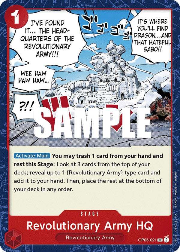 Revolutionary Army HQ [Awakening of the New Era] | Good Games Morley