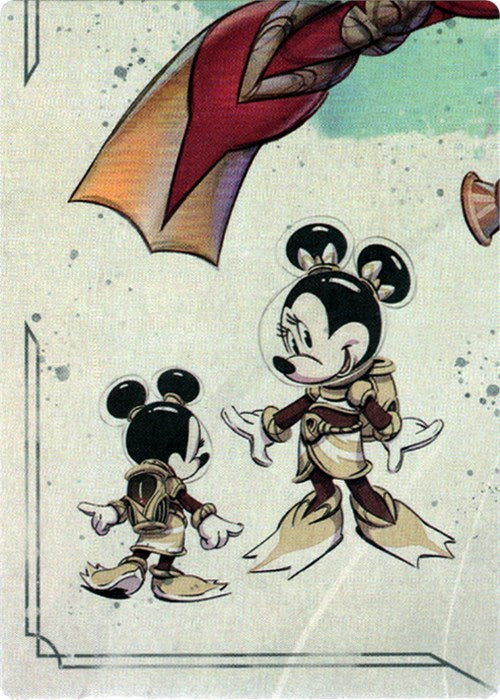 Minnie Mouse - Wide-Eyed Diver Puzzle Insert (Bottom Left) [Rise of the Floodborn] | Good Games Morley