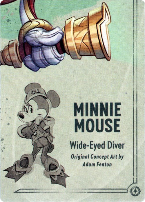 Minnie Mouse - Wide-Eyed Diver Puzzle Insert (Bottom Right) [Rise of the Floodborn] | Good Games Morley